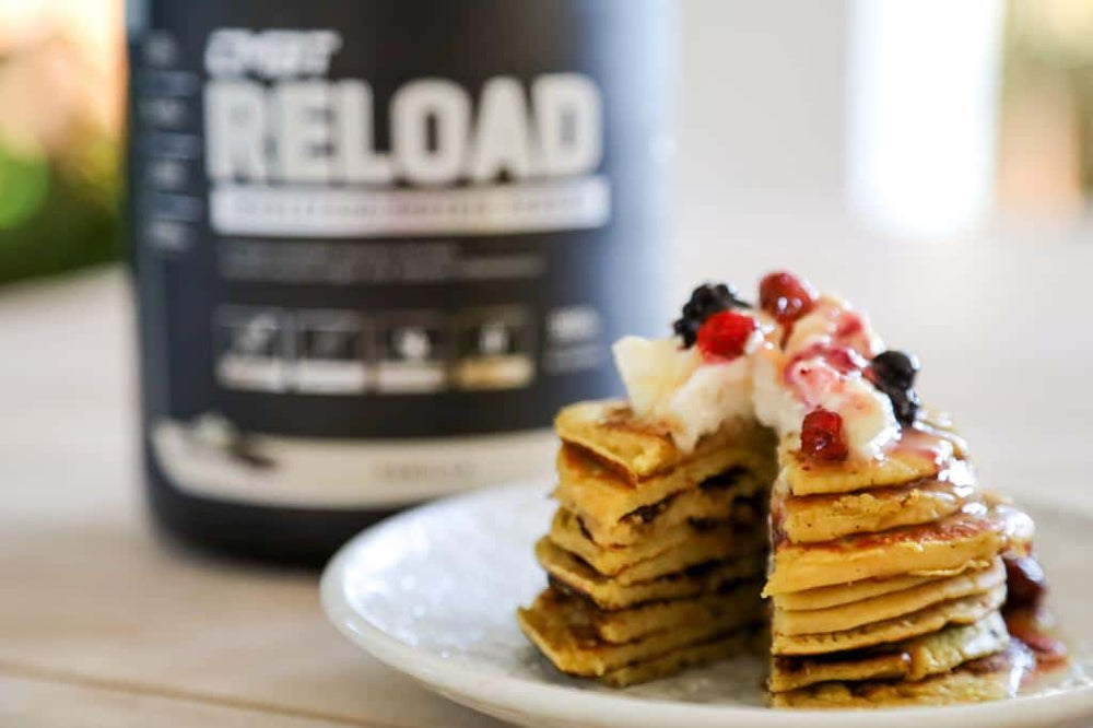 Fuel Up for the Day with Choc-Chip Protein Pancakes