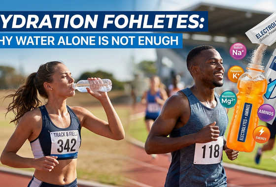 Hydration for Athletes: Why Water Alone Is Not Enough