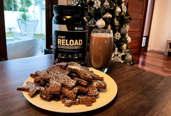 Protein-Packed Festive Treats: Choc-Cinnamon Smoothie & Gingerbread Cookies