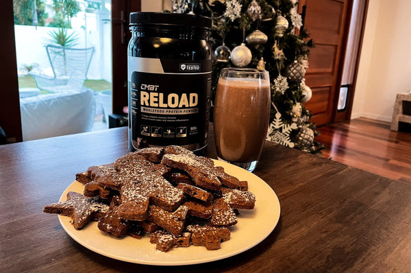 Protein-Packed Festive Treats: Choc-Cinnamon Smoothie & Gingerbread Cookies