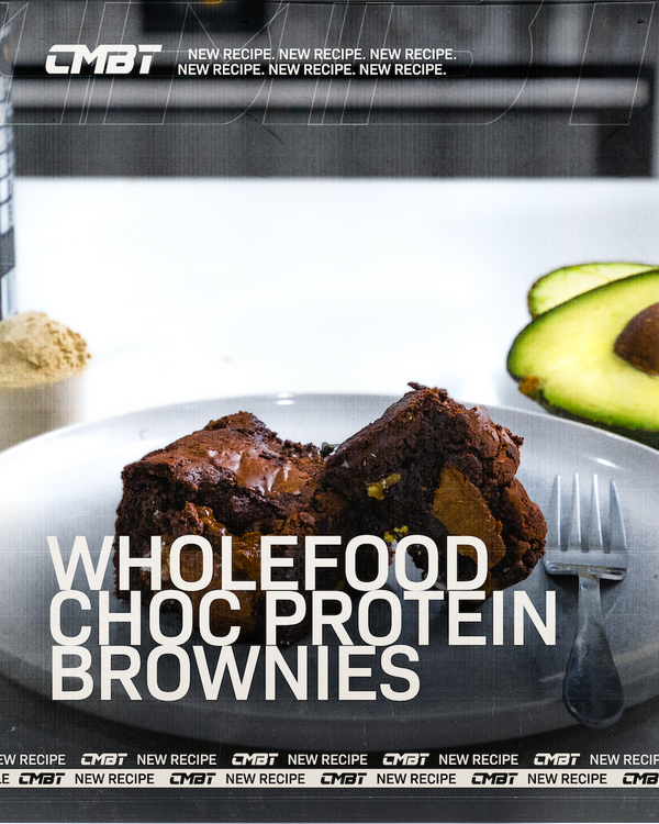 CMBT Kitchen: Wholefood Choc Protein Brownies
