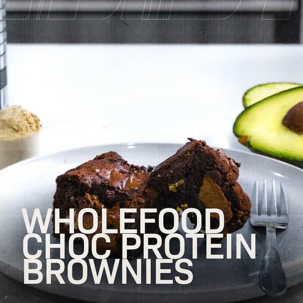 CMBT Kitchen: Wholefood Choc Protein Brownies
