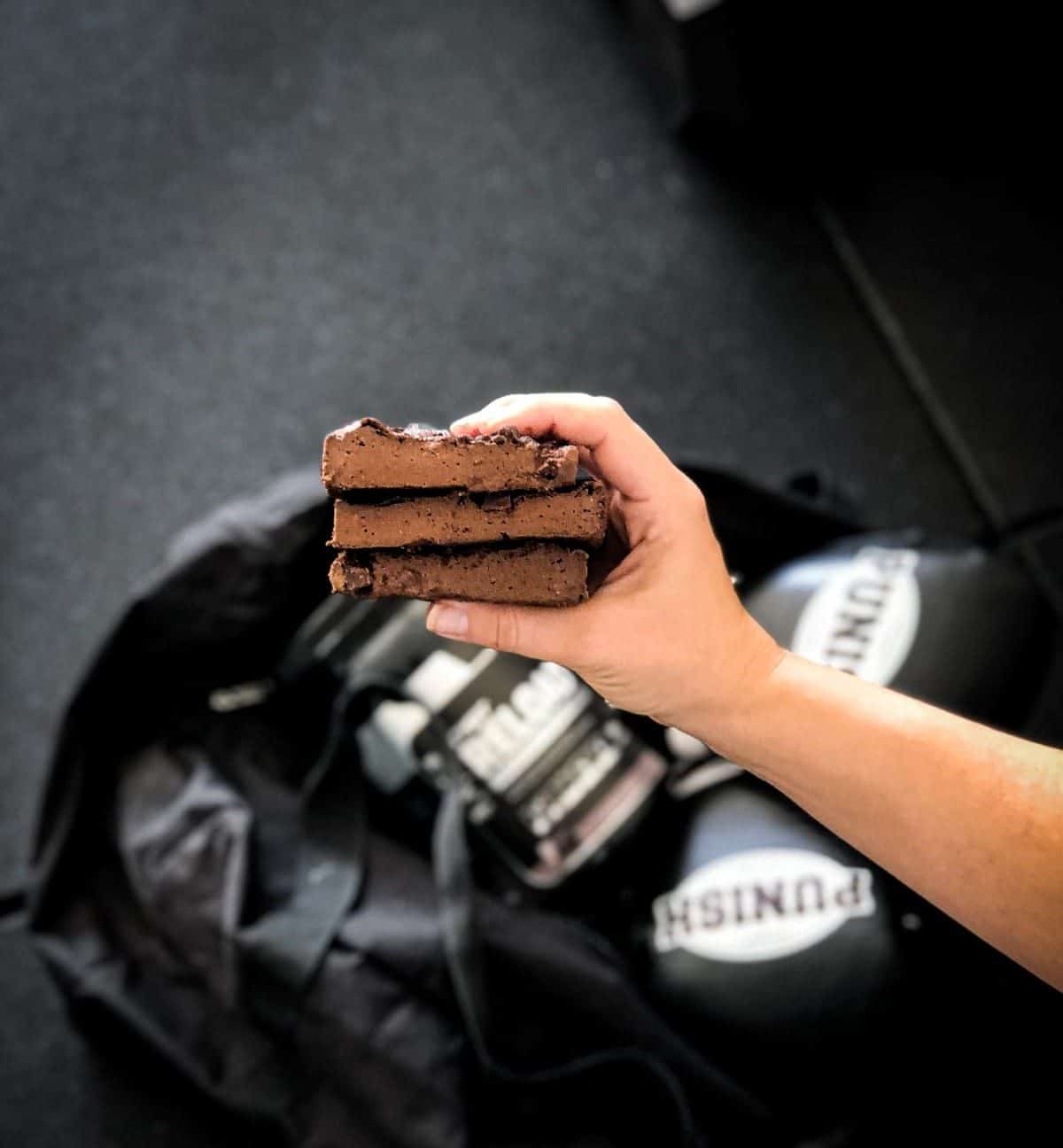 Chocolate Wholefood Protein Brownies