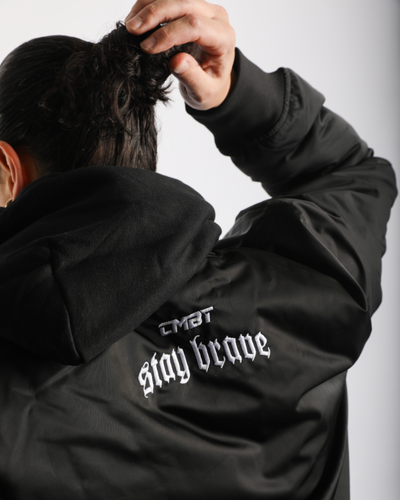 Stay Brave Lifestyle Bomber Jacket