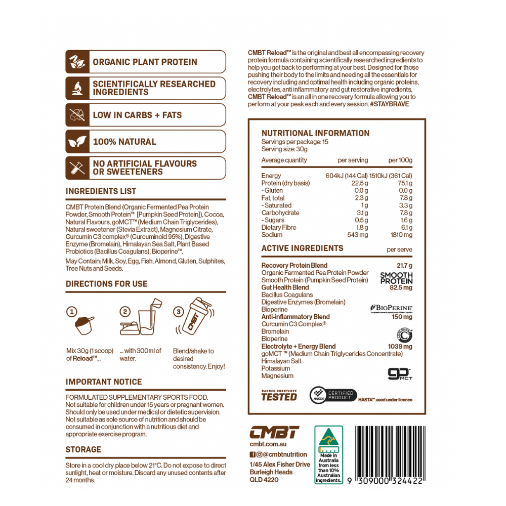 CMBT Reload™ Protein