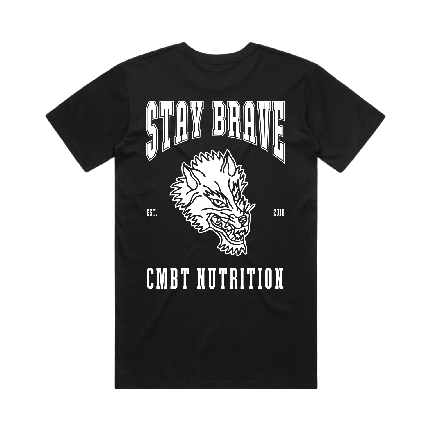 Stay Brave 'Wolf' Tee