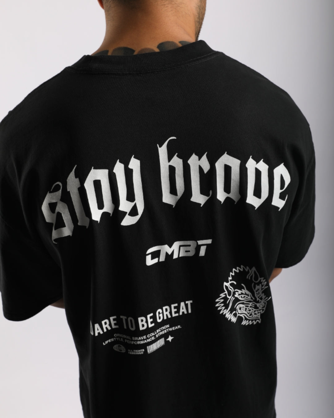 Stay Brave Heavy Tee – CMBT Nutrition