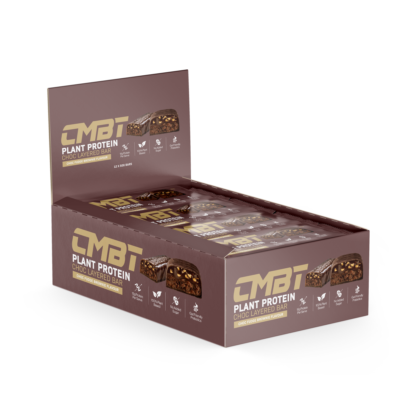 Plant Protein Choc Layered Bar x 12