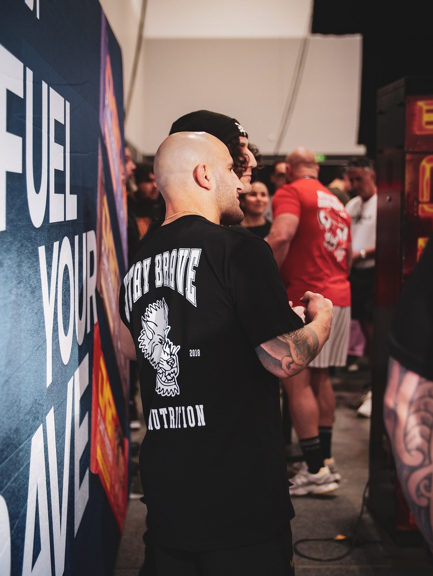 Stay Brave 'Wolf' Tee