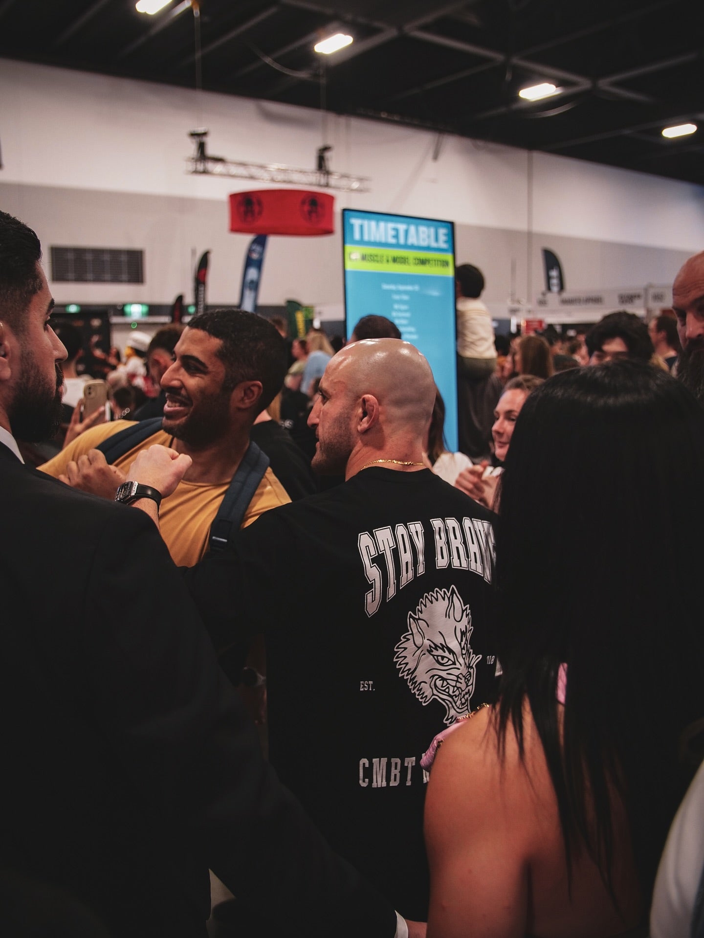 Stay Brave 'Wolf' Tee